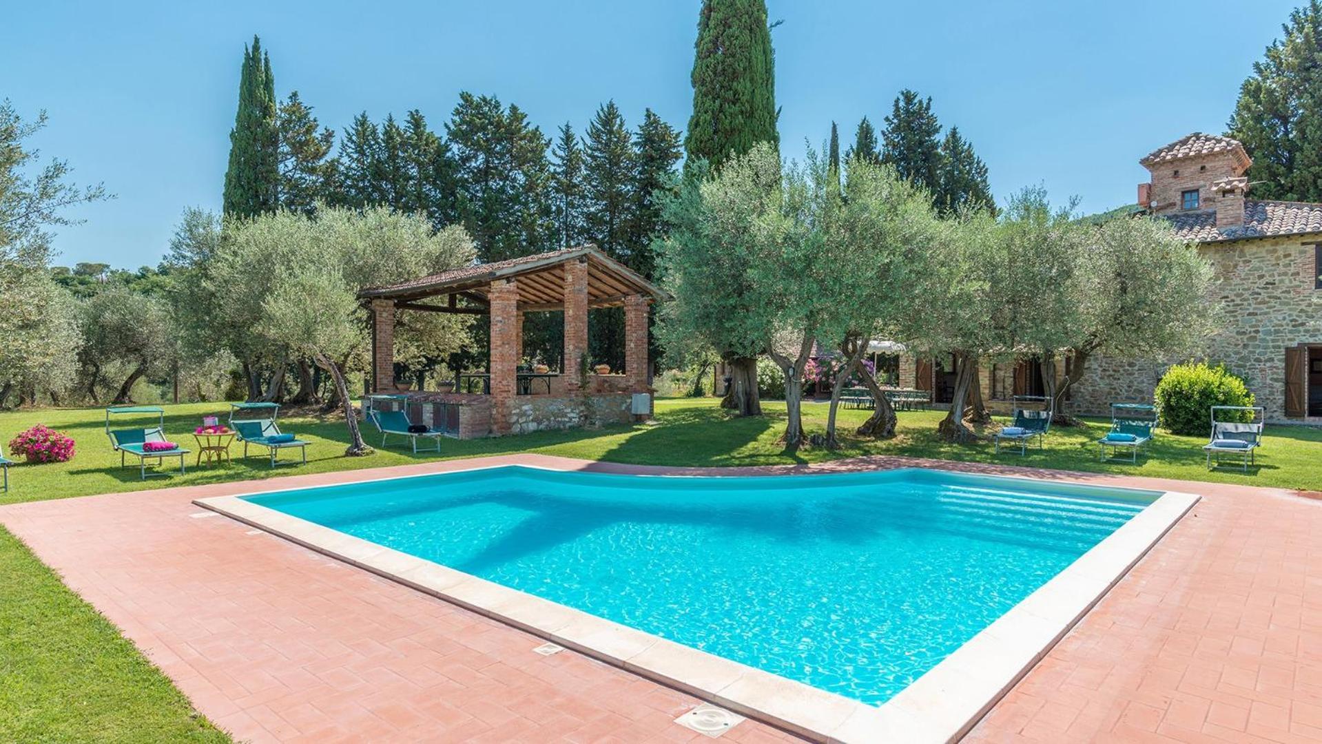 Agriturismo I Frati Paciano الغرفة الصورة